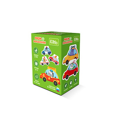 ELBASCO Настольная игра МЕМО Машинки 1.0 Elbasco