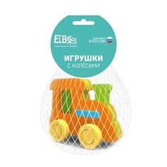 развивающая игрушка ELBASCO Игрушка-каталка для малышей с колесами Паровоз 1.0 Elbasco