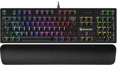 Клавиатура A4Tech Bloody B825R механическая черный USB for gamer LED (подставка для запястий) ( 1994627