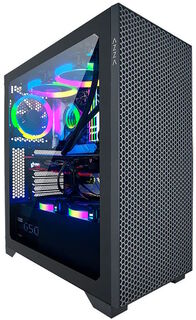 Корпус ATX Azza Hive CSAZ-450 черный, без БП, боковая панель из закалённого стекла, 2xUSB2.0, USB3.0, audio