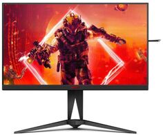 Монитор 27" AOC AG275QX IPS, 2560x1440, 16:9, 400cd/m2, 1000:1, 1ms, 170°/160°, 170Hz, 2*HDMI, 2*DP, FreeSync, 4*USB, black/red