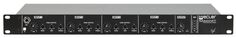 Микшер Ecler SAM412T 4-канальный коммутатор, входы: 4 Mic/Line (питание 18 В), 1 MIX