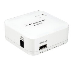 Кодер Cypress CLUX-11CA цифрового аудио S/PDIF (TOSLINK) до 48 кГц или аналогового стерео в проходной сигнал HDMI c частотой дискретизации 192 кГц