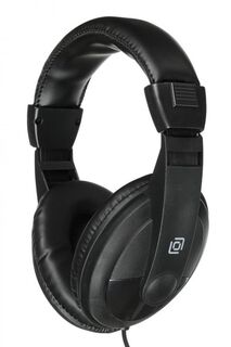Наушники мониторные Oklick HP-M211V 1.8 м, черные, проводные, оголовье