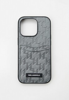 Чехол для iPhone Karl Lagerfeld 14 Pro, с кардслотом