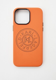 Чехол для iPhone Karl Lagerfeld 14 Pro Max, из экокожи