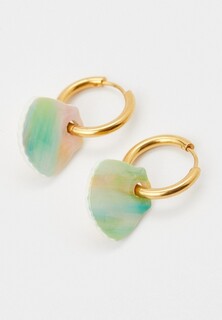 Серьги Recycle.Object Shell earrings mini
