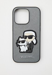 Чехол для iPhone Karl Lagerfeld 14 Pro, из экокожи
