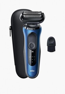 Электробритва Braun S6 61-B1000s Black/Blue