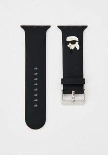 Ремешок для часов Karl Lagerfeld Apple Watch 38/40/41 мм, силиконовый 3D NFT Karl