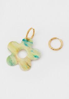 Серьга Recycle.Object Flower mono earring