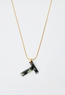 Подвеска Recycle.Object Abc necklace (T) black