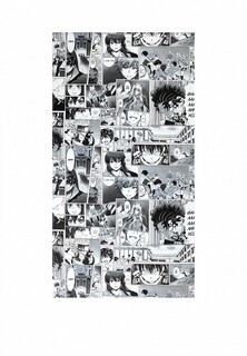 Полотенце Crazy Getup вафельное пляжное 70х140 см Manga anime