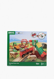 Набор игровой Brio Игровой набор "Железная дорога в сельской местности"