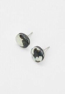 Серьги Recycle.Object Dots earrings black