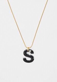 Подвеска Recycle.Object Abc necklace (S) black