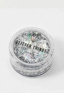 Блестки Glitter Things на гелевой основе, в виде звезд