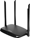 Роутер беспроводной Digma DWR-AC1201, AC1200, 10/100BASE-TX, черный