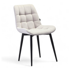 Стул президент, серый софт NO Brand