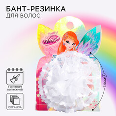Бант для волос, 7.5 см, винкс Winx