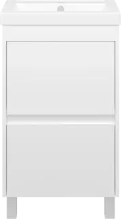 Тумба белый глянец 48 см Misty Алиса Э-Али01050-0112Я