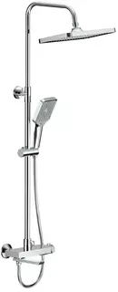 Душевая система Belz B24672 320x210 мм, со смесителем, хром