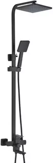 Душевая система 220 мм WesnaArt Kubus KUB13-314Black