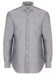 Рубашка Regular Fit из хлопка и льна Maria Santangelo