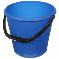 Ведро пластик, 10 л, хозяйственное, Илан-пласт