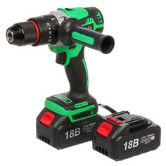 Дрель-шуруповерт аккум Zitrek, 18В, быстрозажимной патрон, 2 скор, кейс, 2x4.0Ач Impact 18V