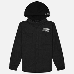 Мужская джинсовая куртка GX1000 Denim Hooded, цвет чёрный