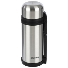 Термосы термос MALLONY 1,5л широкое горло нерж.сталь