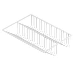 Гардеробные системы полка сетчатая двухуровневая для обуви для выдвижных рам 555х410мм белая