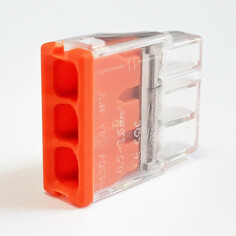 Клеммы, зажимы клемма соединительная DORI 3х2,5мм.кв без контактной пасты 6шт