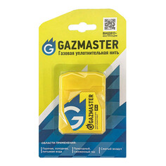Товары для монтажа газовых систем нить для герметизации резьбы GAZMASTER 25м РЕКОРД