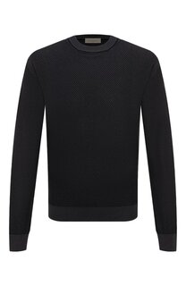 Джемпер из шелка и хлопка Piacenza Cashmere 1733