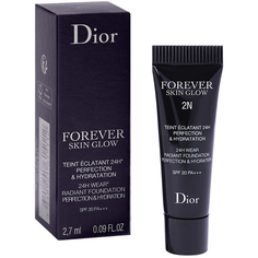 Сэмпл Тональный крем для лица FOREVER SKIN GLOW SPF 20 PA+++, 2,7 мл, 2N Нейтральный Dior