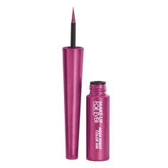AQUA RESIST COLOR INK Водостойкая жидкая подводка для глаз Make UP FOR Ever