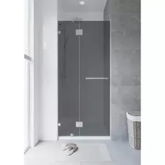 Душевая дверь Март Классика тонированная распашная 100x195 см Mart