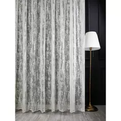 Тюль 1 м/п Жаккард сетка 290 см цвет кремовый Elit Home