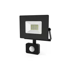 Прожектор светодиодный уличный Gauss 30 Вт 6500К IP65 с датчиком движения и освещенности холодный белый свет
