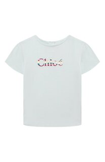 Хлопковая футболка Chloé Chloe