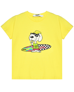 Футболка принт Снупи с серфом Mousse kids