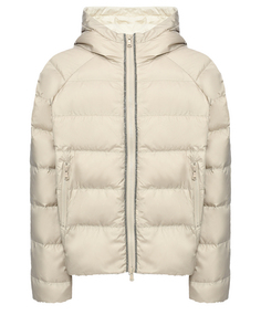Куртка пух, стеганная с капюшоном Brunello Cucinelli