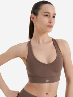 Спортивный топ бра Reebok Activ Coll Dreamblend, Коричневый