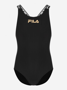 Купальник для девочек FILA, Черный