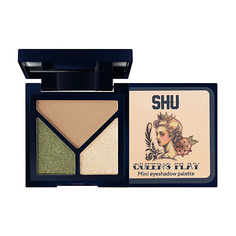 Тени для век SHU Мини палетка теней для век Queens Play Palette Mini Eyeshadow Palette