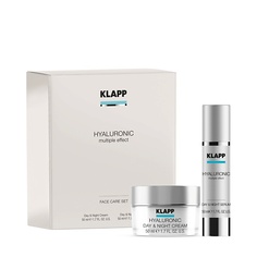 Набор средств для лица KLAPP COSMETICS Набор "Гиалуроник Крем и Сыворотка" Hyaluronic Face Care Set
