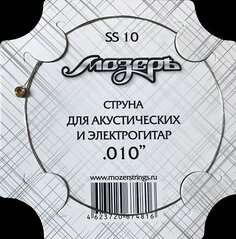 SS10 Струны ак. и эл., №1-2 (.010) Mozer