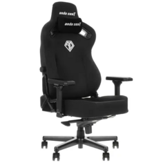 Кресло игровое Anda Seat Kaiser 3 цвет чёрный, размер XL (180кг), материал ткань (модель AD12)
